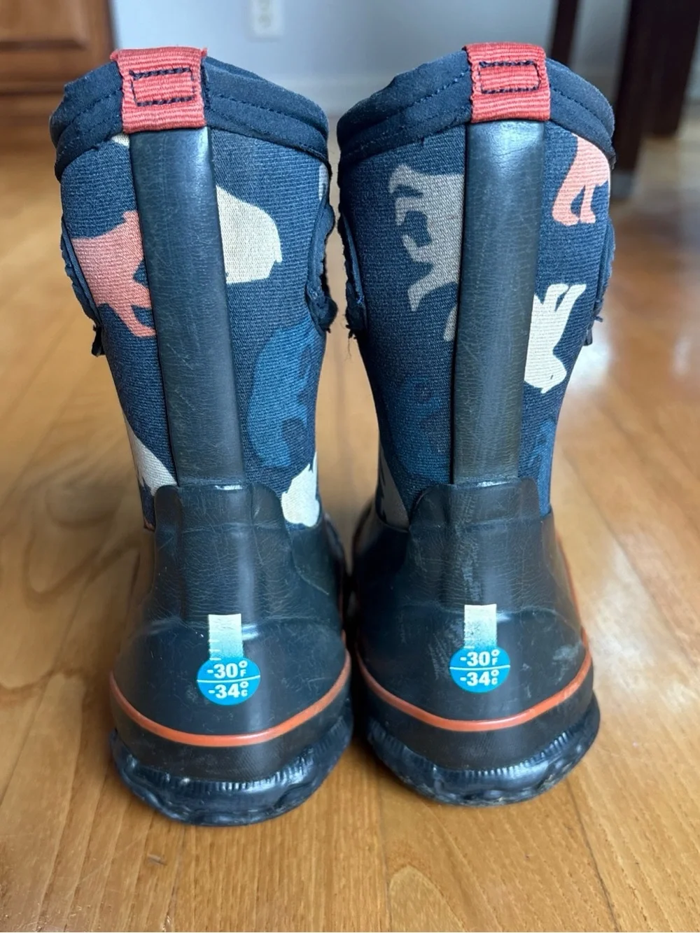 Bogs Classic Snow Boots Polar Bear Neoprene Waterproof Muck Toddler Boys Size 7